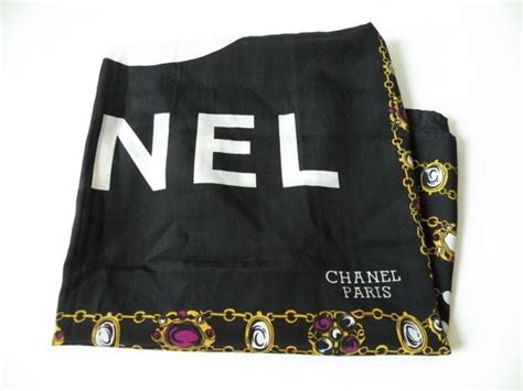 authentic vintage chanel scarves|is my chanel scarf authentic.